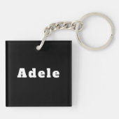 Adele Sleutelhanger (Achterkant)