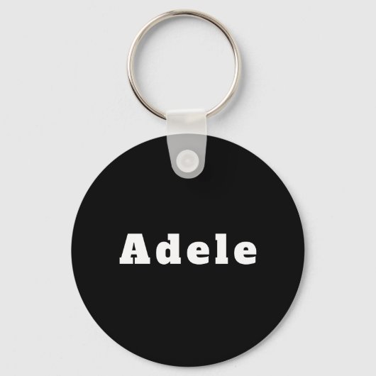 Adele Sleutelhanger (Achterkant)
