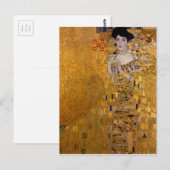 Adele, The Lady in Gold - Gustav Klimt Briefkaart (Voorkant / Achterkant)