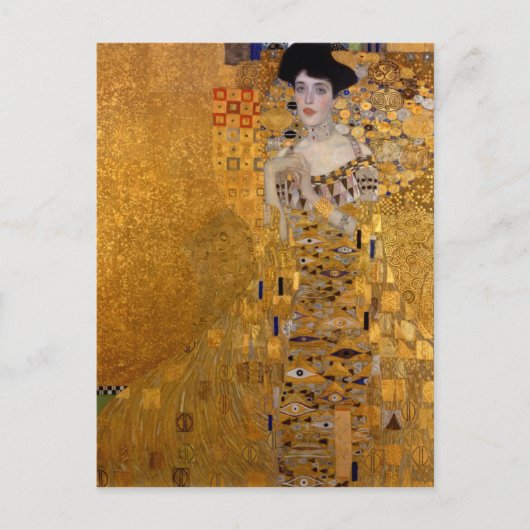 Adele, The Lady in Gold - Gustav Klimt Briefkaart (Voorkant)