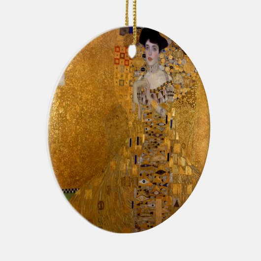 Adele, The Lady in Gold - Gustav Klimt Keramisch Ornament (Rechts)