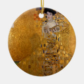 Adele, The Lady in Gold - Gustav Klimt Keramisch Ornament (Voorkant)