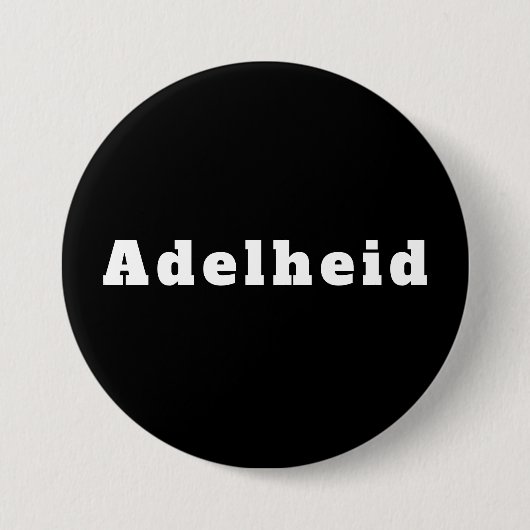 Adelheid Ronde Button 7,6 Cm (Voorkant)