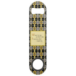 Adeli met quotasleutel speed flessenopener