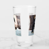 Adélie Penguin Glazen Tumbler / Shaker Glas (Links)