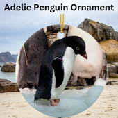 Adelie Penguin Keramisch Ornament