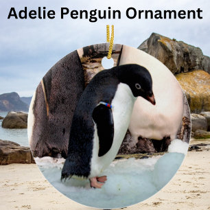 Adelie Penguin Keramisch Ornament