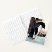 Adélie Penguin Notitieboek (Binnen)