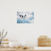 Adelie Penguins | Antarctica Poster (Keuken)