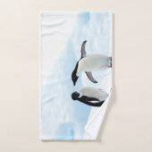 Adelie Penguins Bad Handdoek (Handdoek)