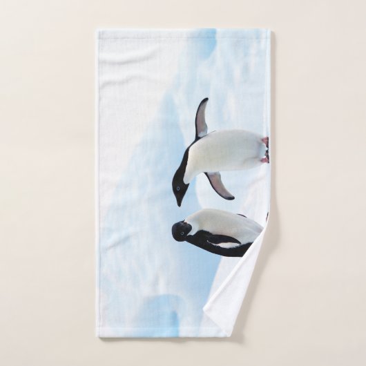 Adelie Penguins Bad Handdoek (Handdoek)