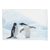Adelie Penguins Kussensloop (Voorkant)