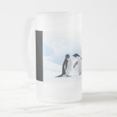 Adelie Penguins Matglas Bierpul (Voorkant links)