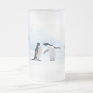 Adelie Penguins Matglas Bierpul