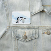 Adelie Penguins Naamplaatje (In situ)