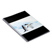 Adelie Penguins Notitieboek (Rechterzijde)