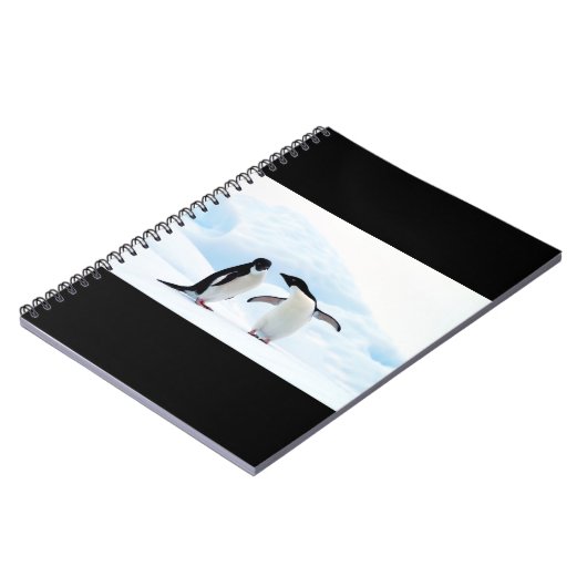 Adelie Penguins Notitieboek (Linkerzijde)