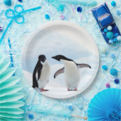 Adelie Penguins Papieren Bordje (Feest)