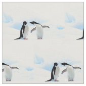 Adelie Penguins Stof (Close Up)