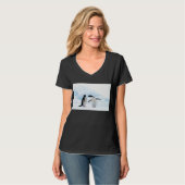 Adelie Penguins T-shirt (Voorkant volledig)