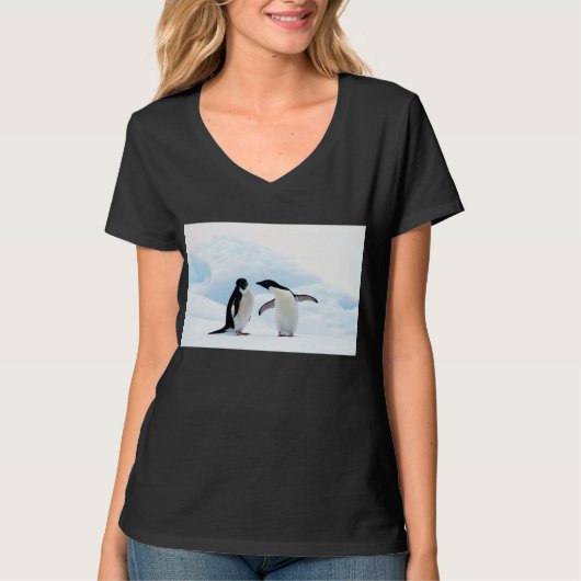 Adelie Penguins T-shirt (Voorkant)