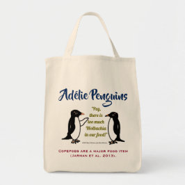 Adélie Penguins van RoseWrites Tote Bag