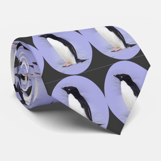 Ade'lie Penquin Stropdas (Opgerold)
