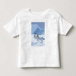Adelie-pinguïns (Pygoscelis adeliae) op het ijs, Kinder Shirts