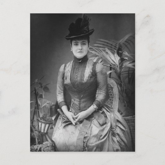 Adelina Patti, 1880 Briefkaart (Voorkant)