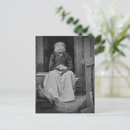 Adeline Princess of Seattle Washington 1896 Briefkaart (Staand voorkant)