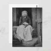 Adeline Princess of Seattle Washington 1896 Briefkaart (Voorkant / Achterkant)