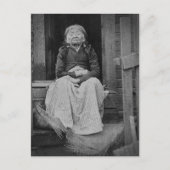 Adeline Princess of Seattle Washington 1896 Briefkaart (Voorkant)