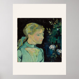 Adeline Ravoux door Van Gogh - Portret Kunstprint Poster