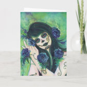 Adelita dag van de Doodkaart door Renee L. Lavoie Kaart (Achterkant)