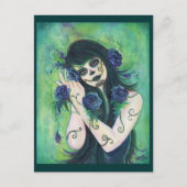 Adelita Dag van het dode briefkaart door Renee L.L (Voorkant)