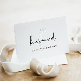 ADELLA aan mijn man op mijn huwelijksdag Kaart