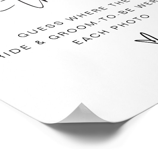 ADELLA Boho waar ze Vrijgezellenfeest waren Poster (Hoek)