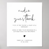 ADELLA Edgy Guestbook Weddenschap Poster (Voorkant)