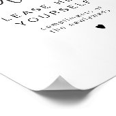 ADELLA Edgy Modern Dames Bathroom Toiletry Poster (Hoek)