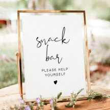 ADELLA Edgy Modern Minimalistische Snack Bar