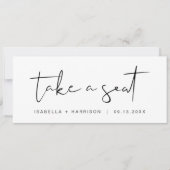 ADELLA EDgy Modern Minimum voor gebruik een Zitten Kaart (Voorkant)