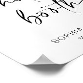 ADELLA Fotocabine | Eenvoudig onthouden om te lach Poster (Hoek)