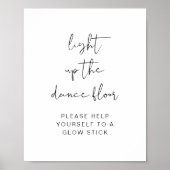 ADELLA licht het Poster Dance Floor Glow Stick op (Voorkant)