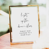 ADELLA licht het Poster Dance Floor Glow Stick op