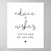 ADELLA Minimalistisch Advies- en Wensbord Poster (Voorkant)