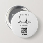 ADELLA Modern Bachelorette Koop de Bride een Drink Ronde Button 7,6 Cm (Voorkant /achterkant)