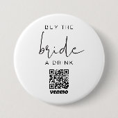 ADELLA Modern Bachelorette Koop de Bride een Drink Ronde Button 7,6 Cm (Voorkant)