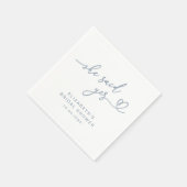 ADELLA Modern Minimal Ze zei ja Vrijgezellenfeest Servet (Hoek)