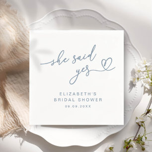 ADELLA Modern Minimal Ze zei ja Vrijgezellenfeest Servet