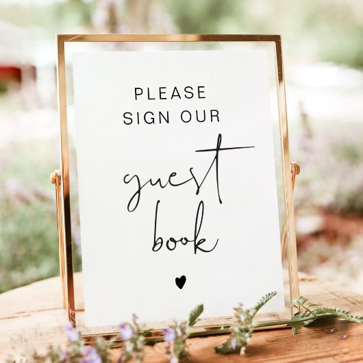 ADELLA Modern Minimalist Let's Eat Dinner Menu Poster